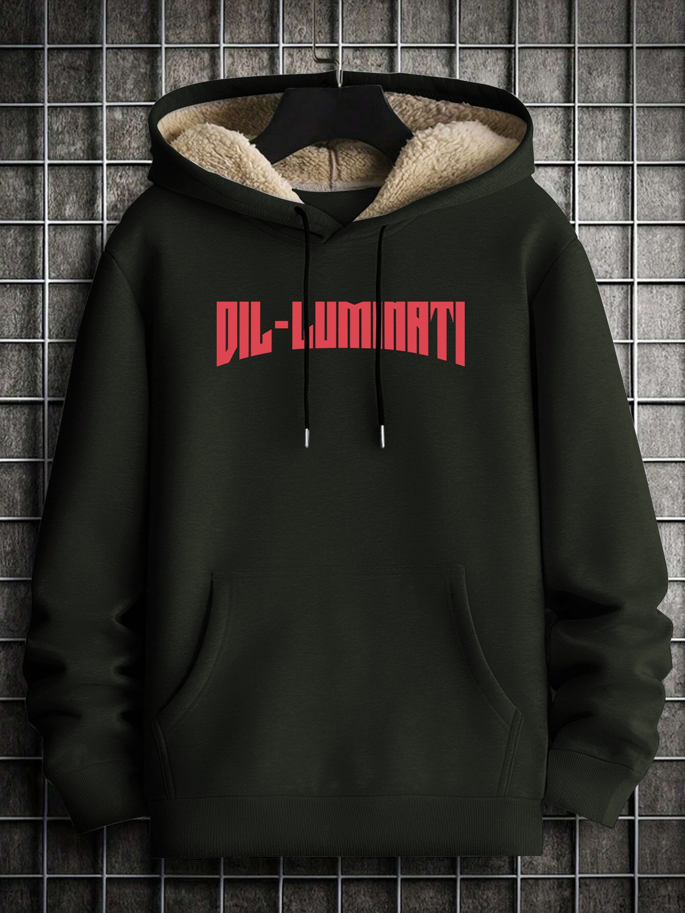 Printed Hoodie for Men – Warm & Stylish Sweatshirt