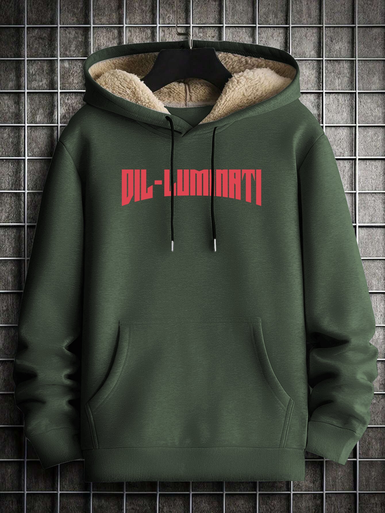 Printed Hoodie for Men – Warm & Stylish Sweatshirt