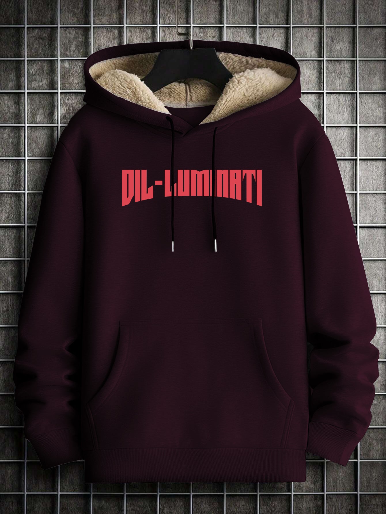 Printed Hoodie for Men – Warm & Stylish Sweatshirt