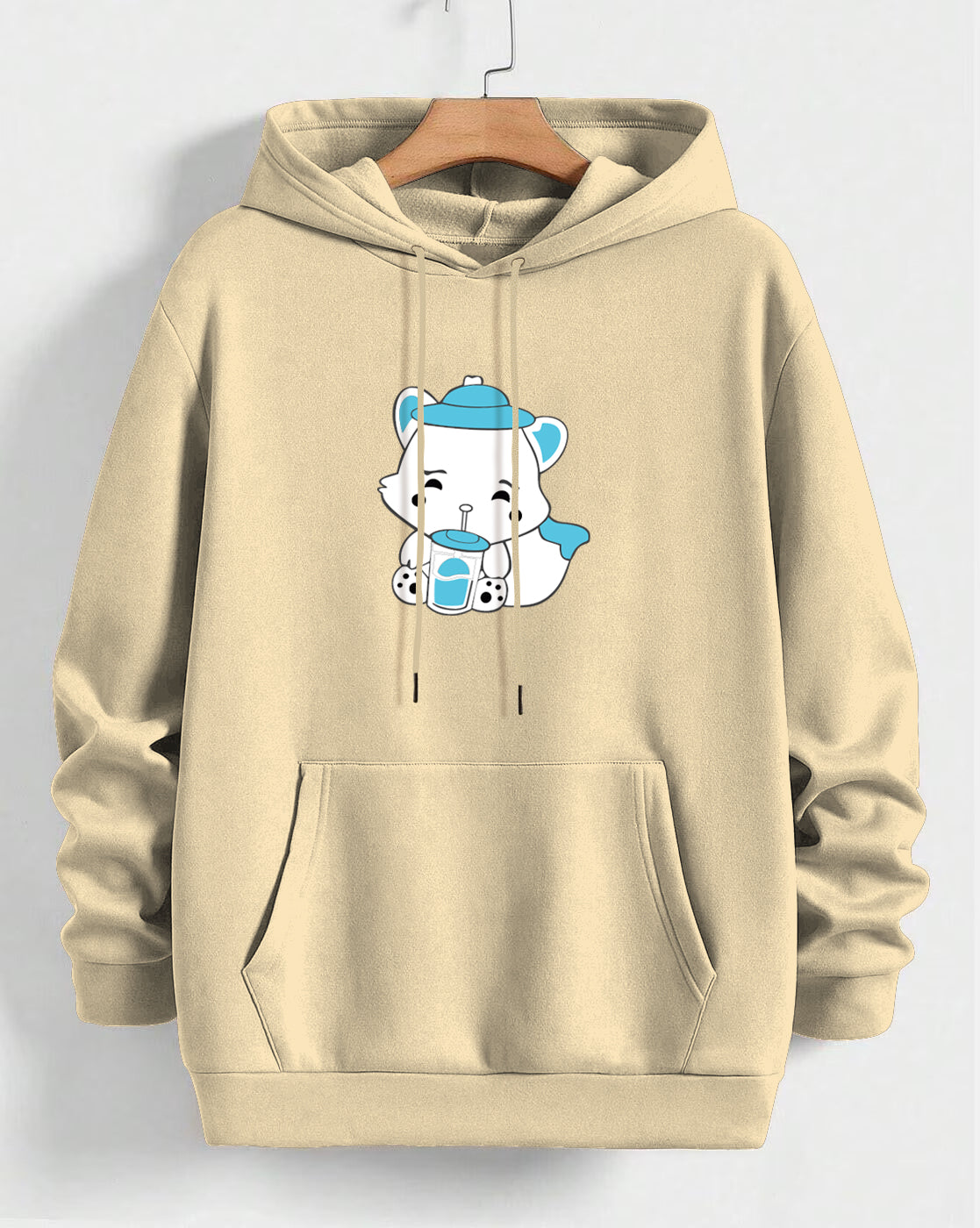 Printed Hoodie for Men – Warm & Stylish Sweatshirt