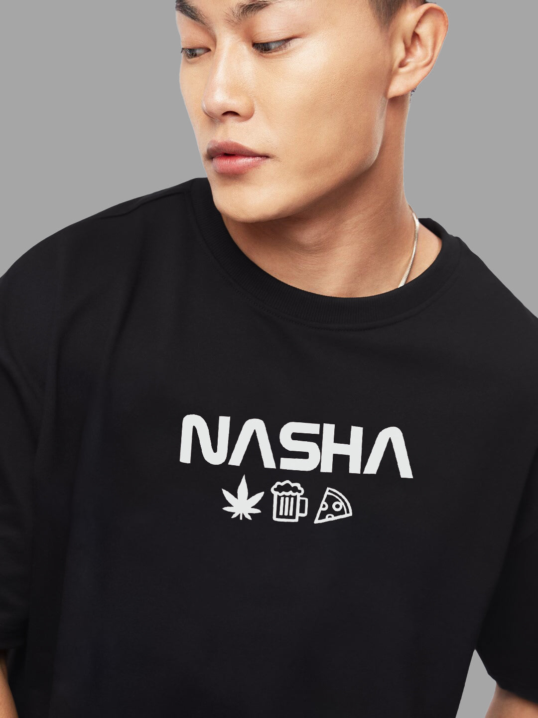 Printed Oversized Cotton T-Shirt for Men – Casual & Stylish