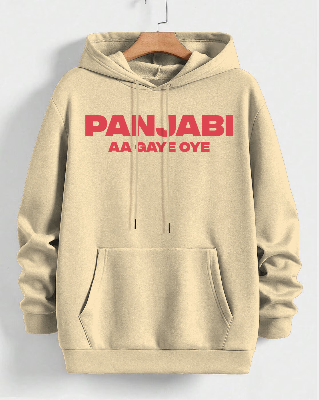 Printed Hoodie for Men – Warm & Stylish Sweatshirt