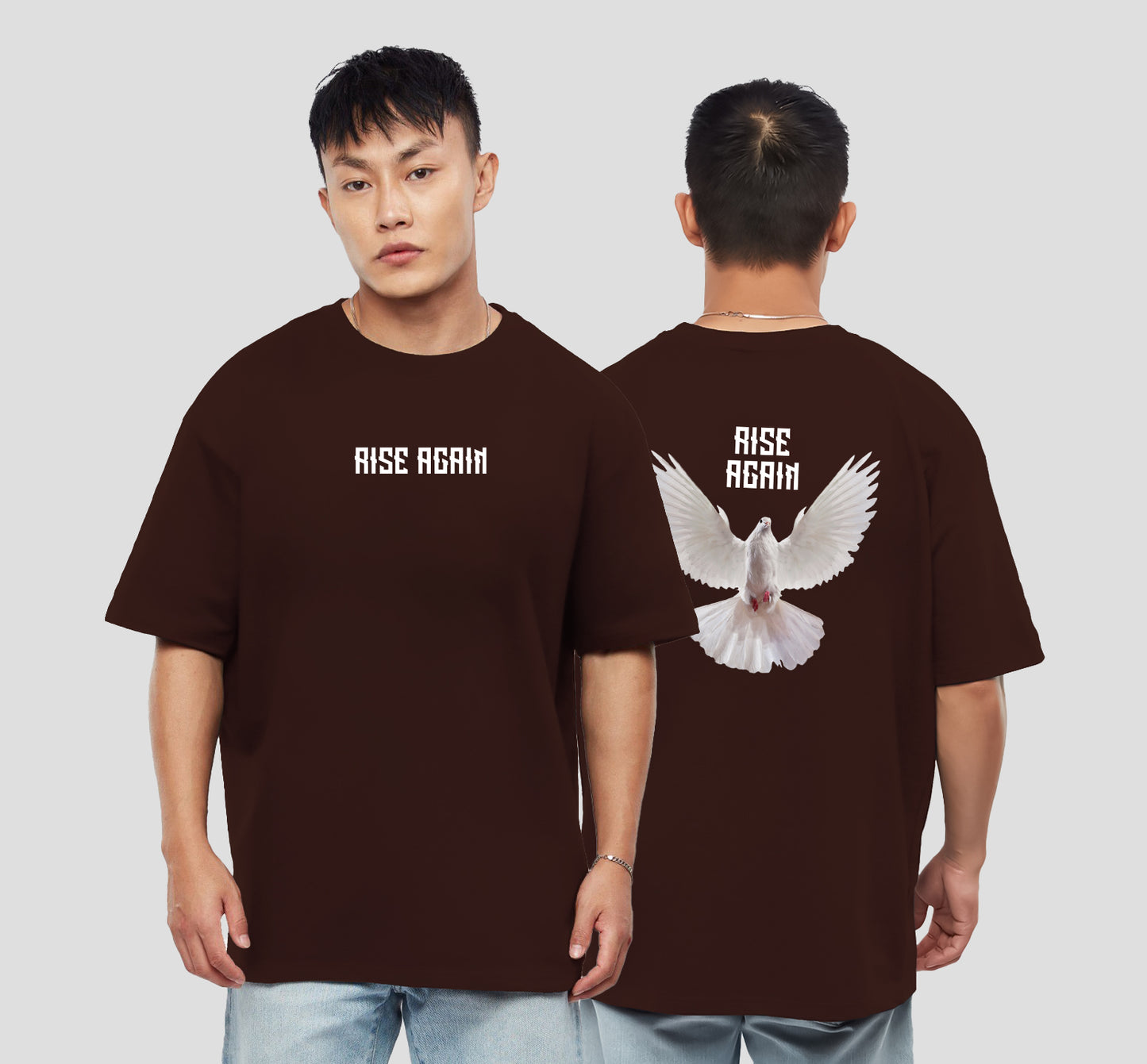 Printed Oversized Cotton T-Shirt for Men – Casual & Stylish