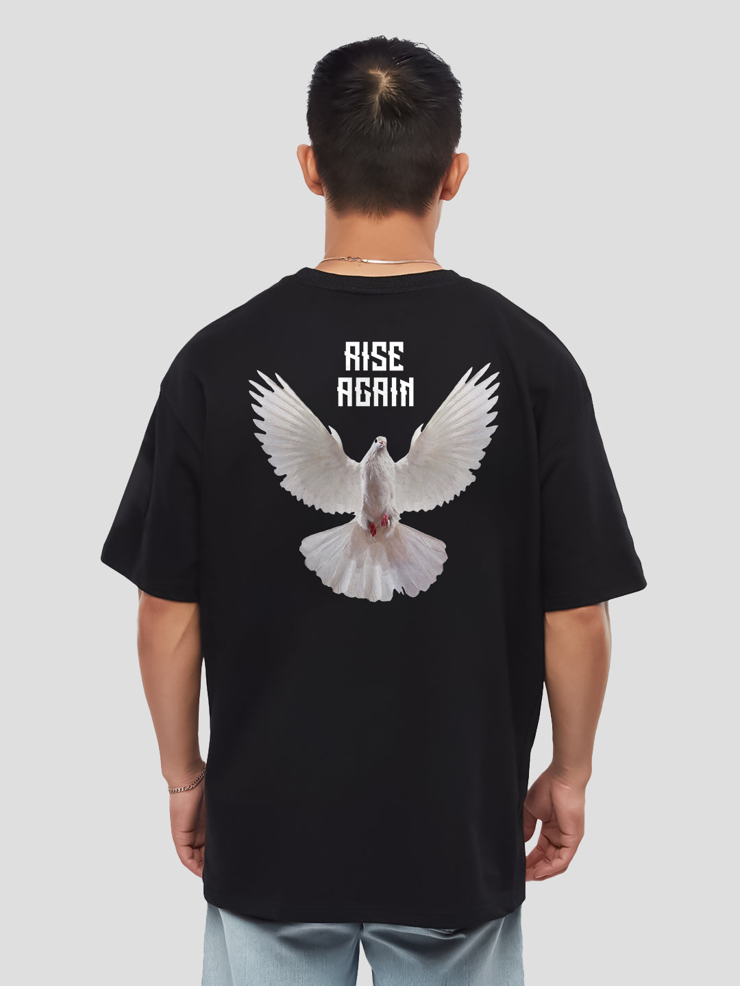 Printed Oversized Cotton T-Shirt for Men – Casual & Stylish