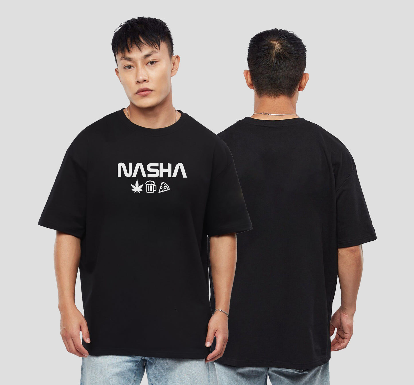 Printed Oversized Cotton T-Shirt for Men – Casual & Stylish