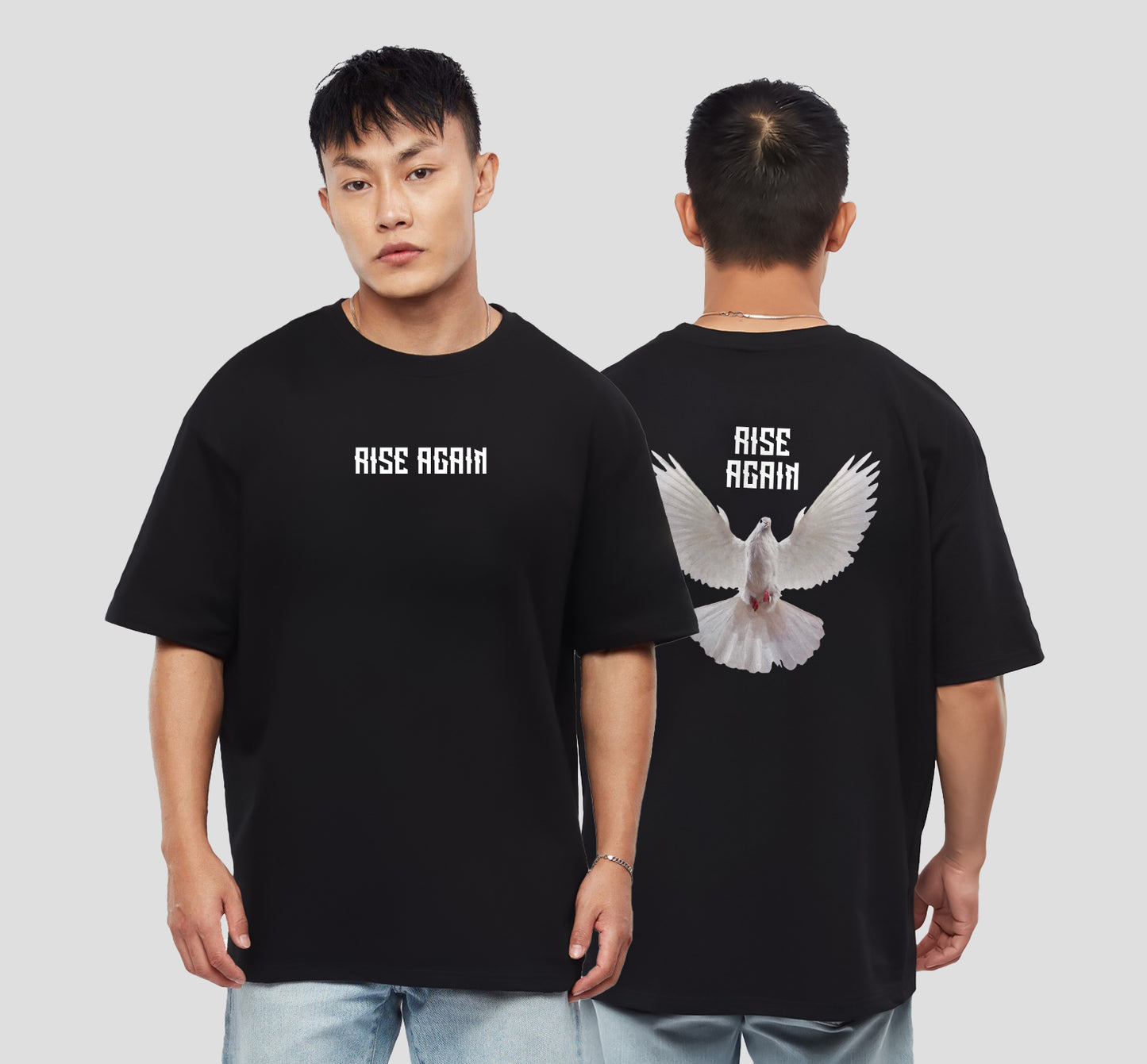 Printed Oversized Cotton T-Shirt for Men – Casual & Stylish