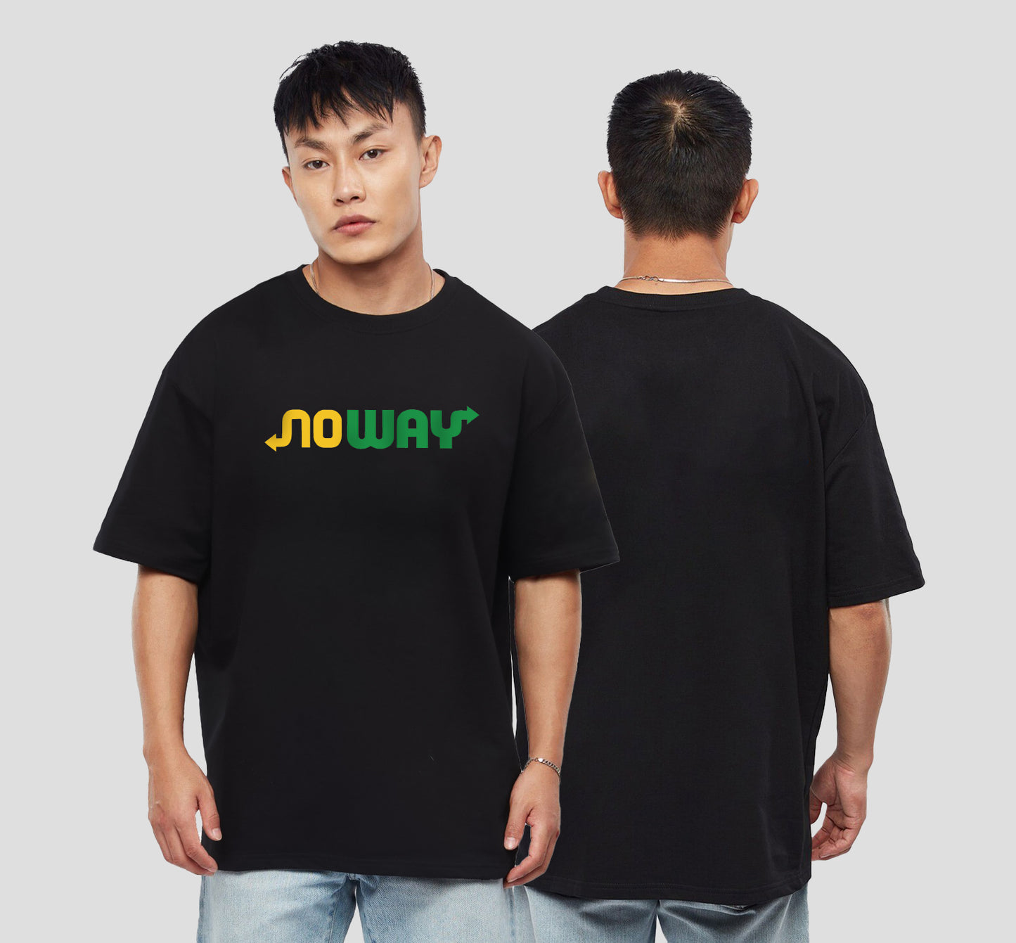 Printed Oversized Cotton T-Shirt for Men – Casual & Stylish