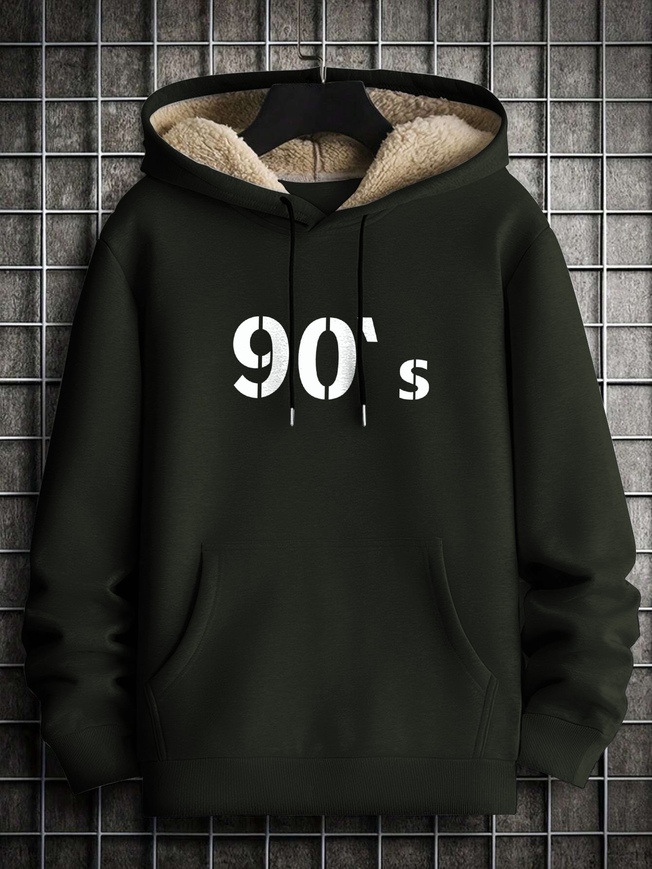 Printed Hoodie for Men – Warm & Stylish Sweatshirt
