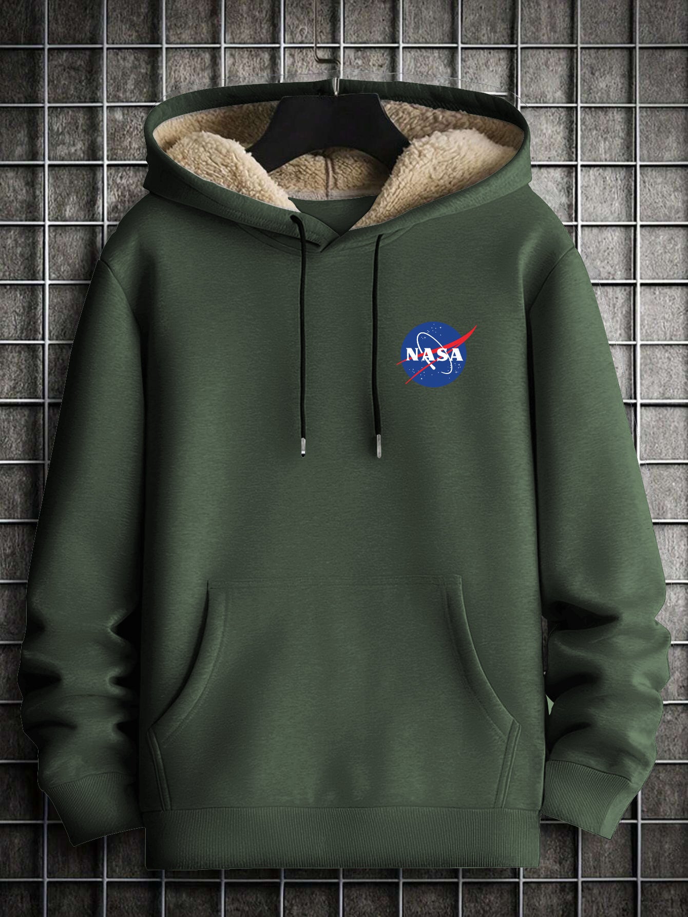 Printed Hoodie for Men – Warm & Stylish Sweatshirt