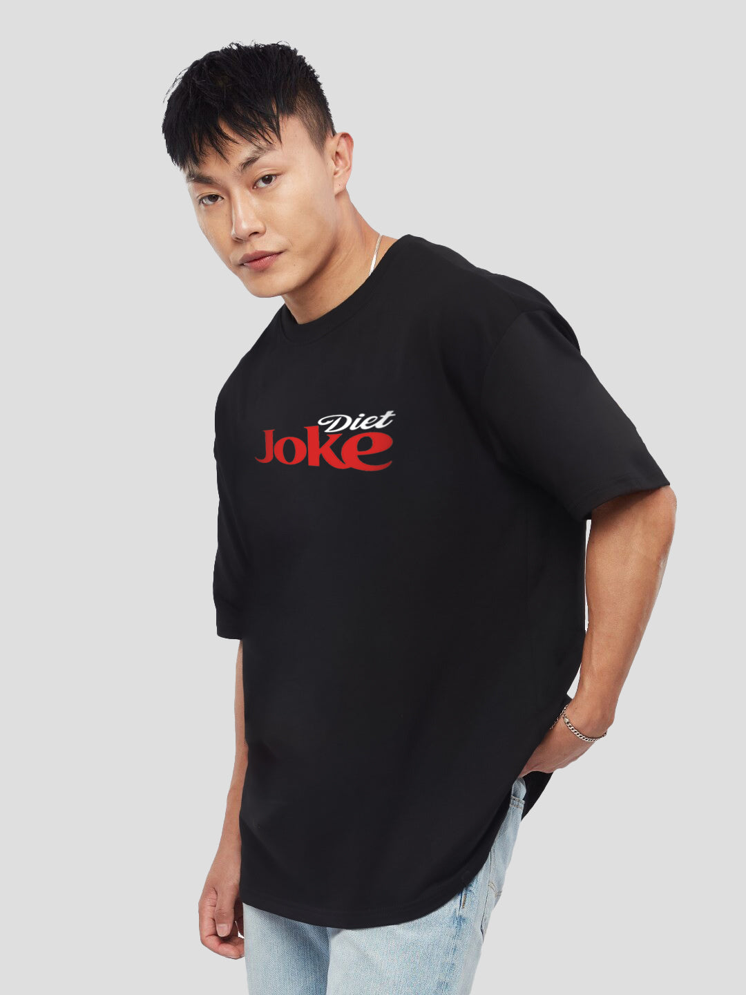Printed Oversized Cotton T-Shirt for Men – Casual & Stylish
