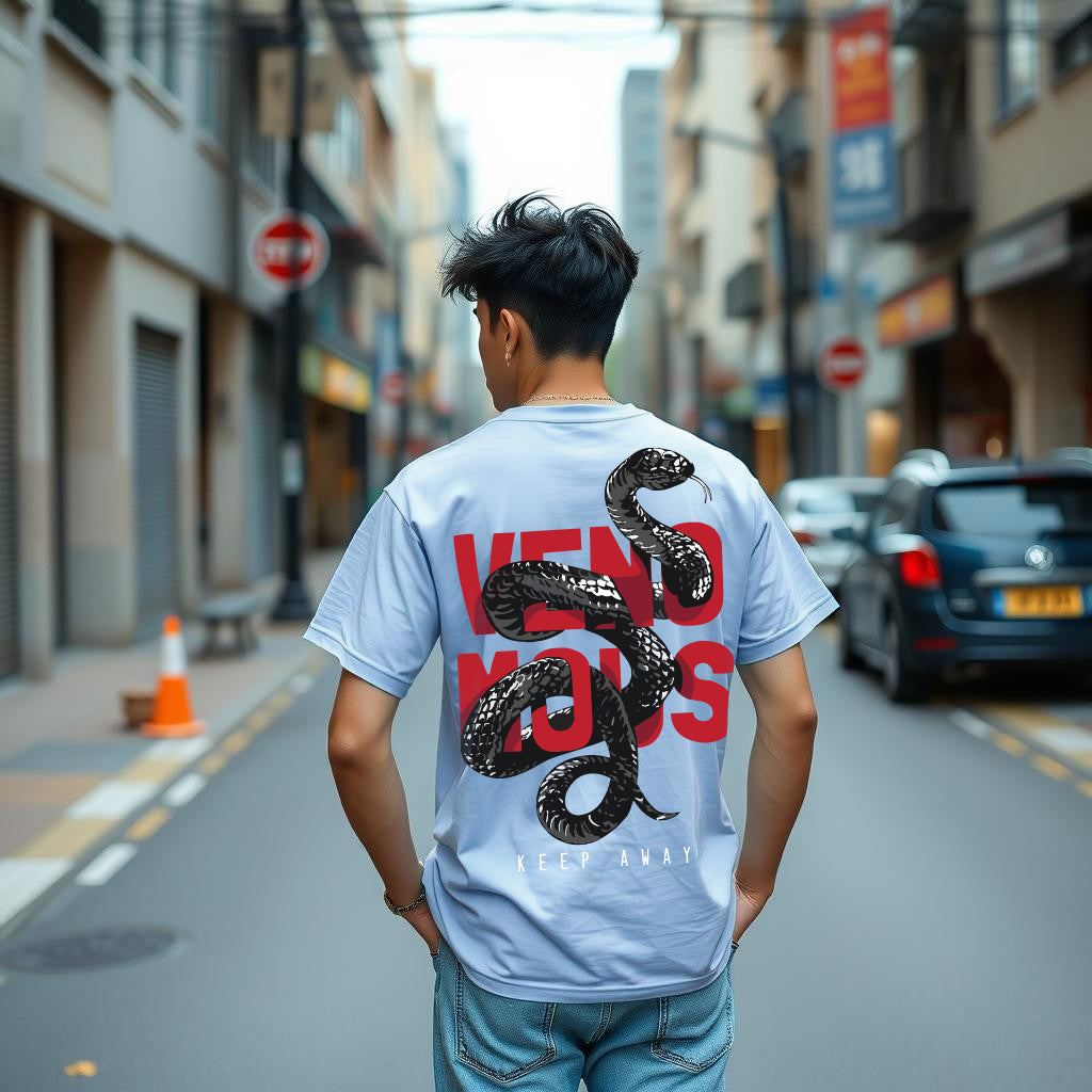 Printed Oversized Cotton T-Shirt for Men – Casual & Stylish