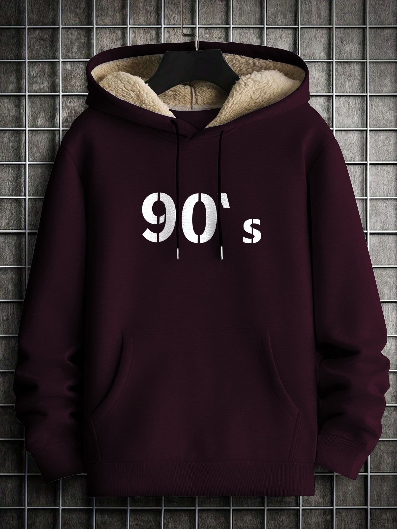 Printed Hoodie for Men – Warm & Stylish Sweatshirt