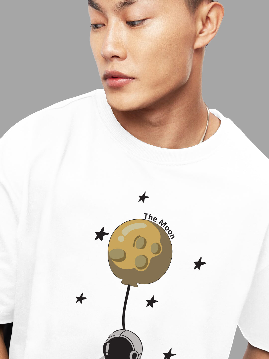 Printed Oversized Cotton T-Shirt for Men – Casual & Stylish