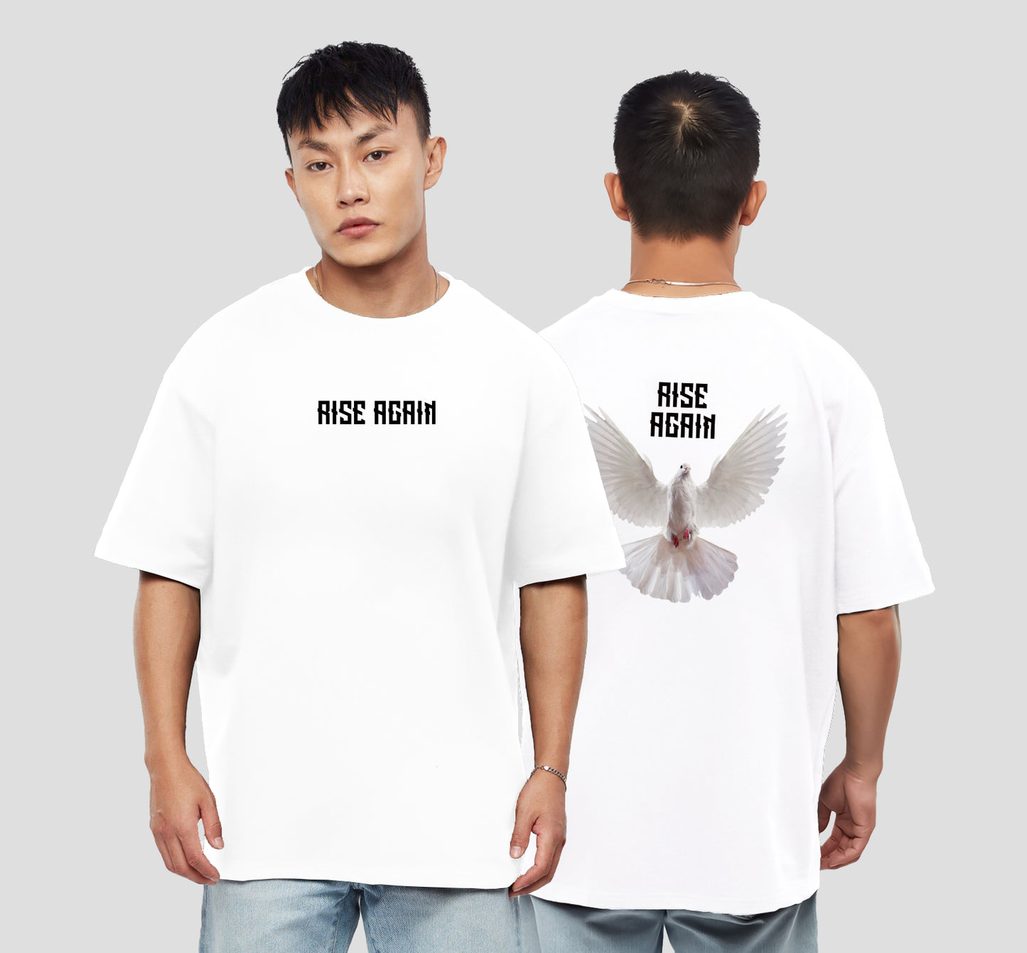 Printed Oversized Cotton T-Shirt for Men – Casual & Stylish