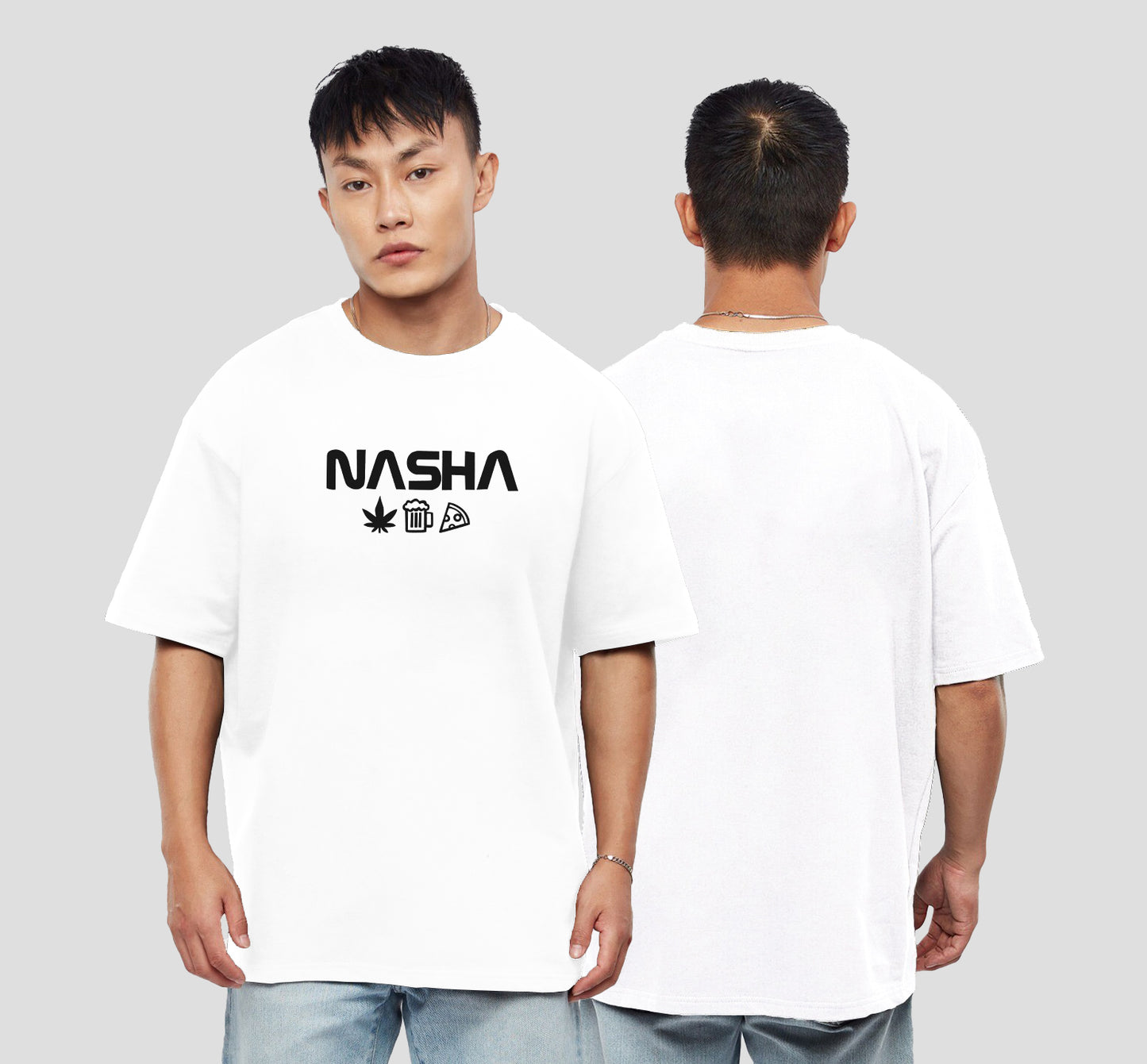 Printed Oversized Cotton T-Shirt for Men – Casual & Stylish