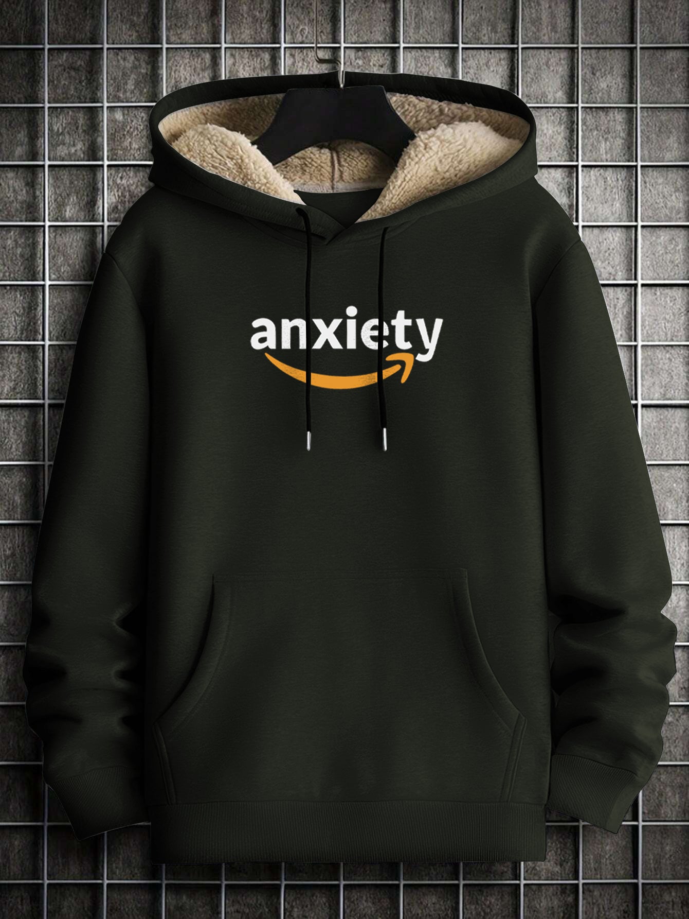 Printed Hoodie for Men – Warm & Stylish Sweatshirt