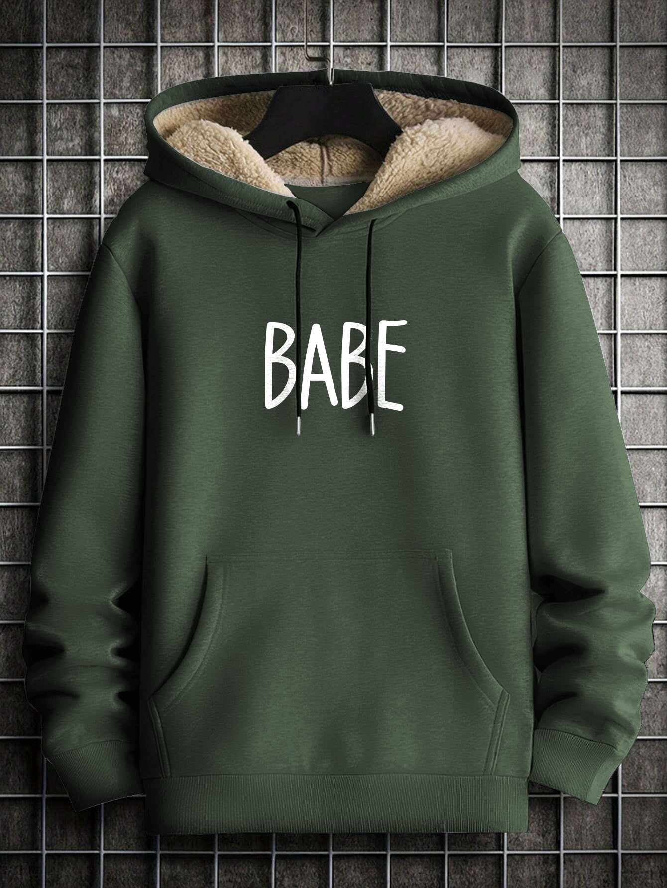 Printed Hoodie for Men – Warm & Stylish Sweatshirt