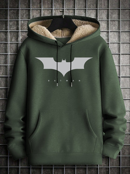 Printed Hoodie for Men – Warm & Stylish Sweatshirt