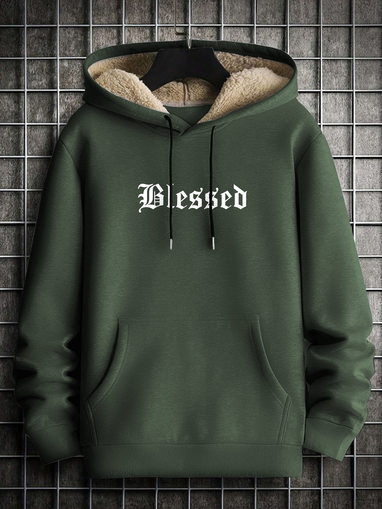 Printed Hoodie for Men – Warm & Stylish Sweatshirt