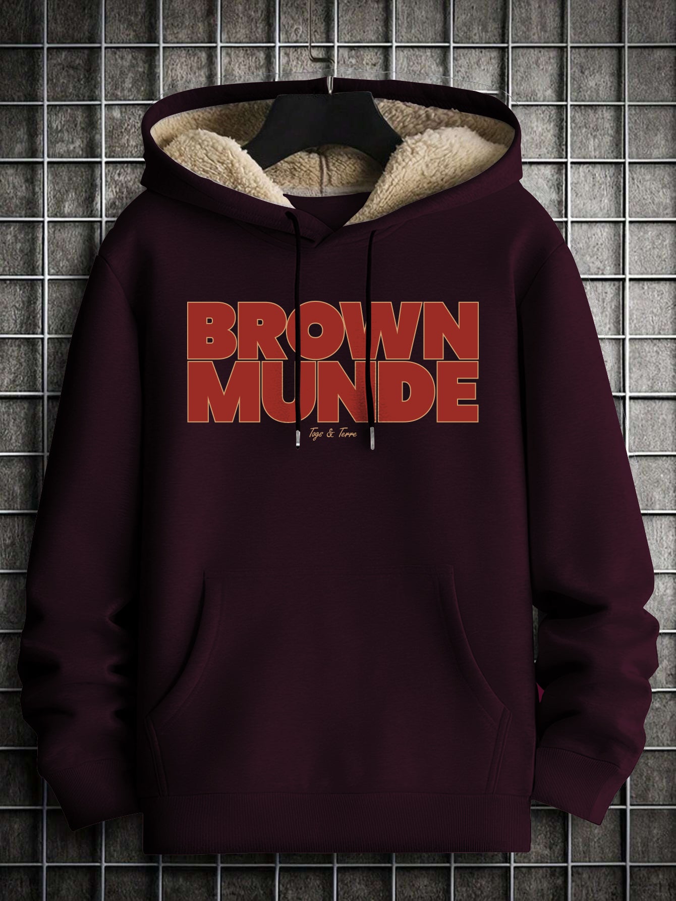 Printed Hoodie for Men – Warm & Stylish Sweatshirt