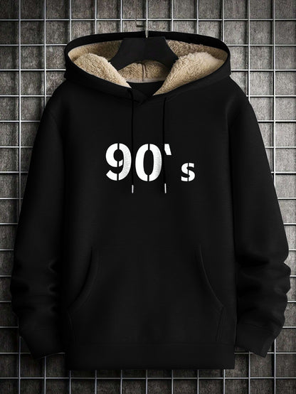 Printed Hoodie for Men – Warm & Stylish Sweatshirt