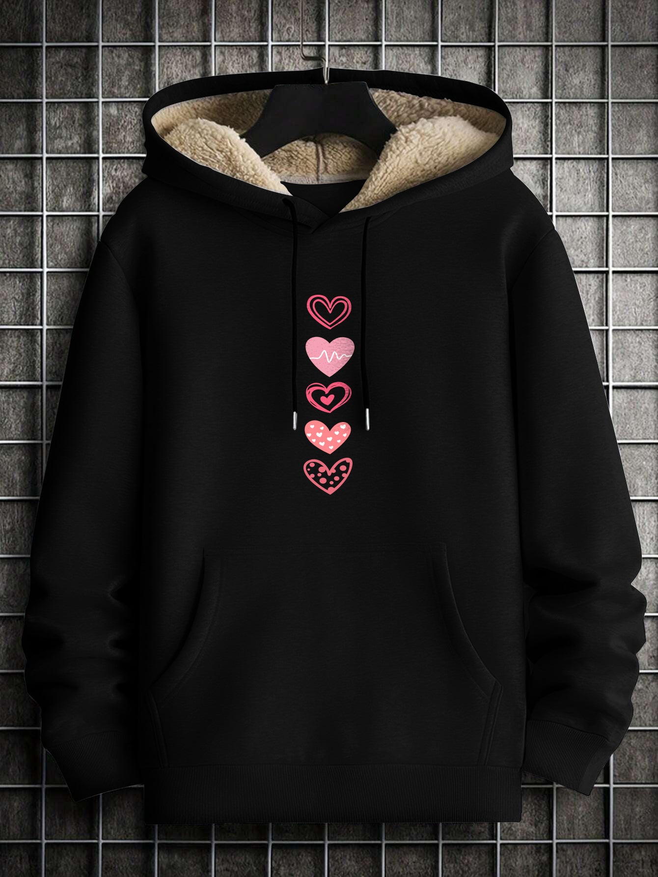 Printed Hoodie for Men – Warm & Stylish Sweatshirt