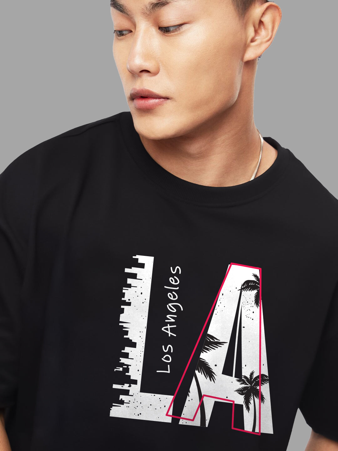 Printed Oversized Cotton T-Shirt for Men – Casual & Stylish