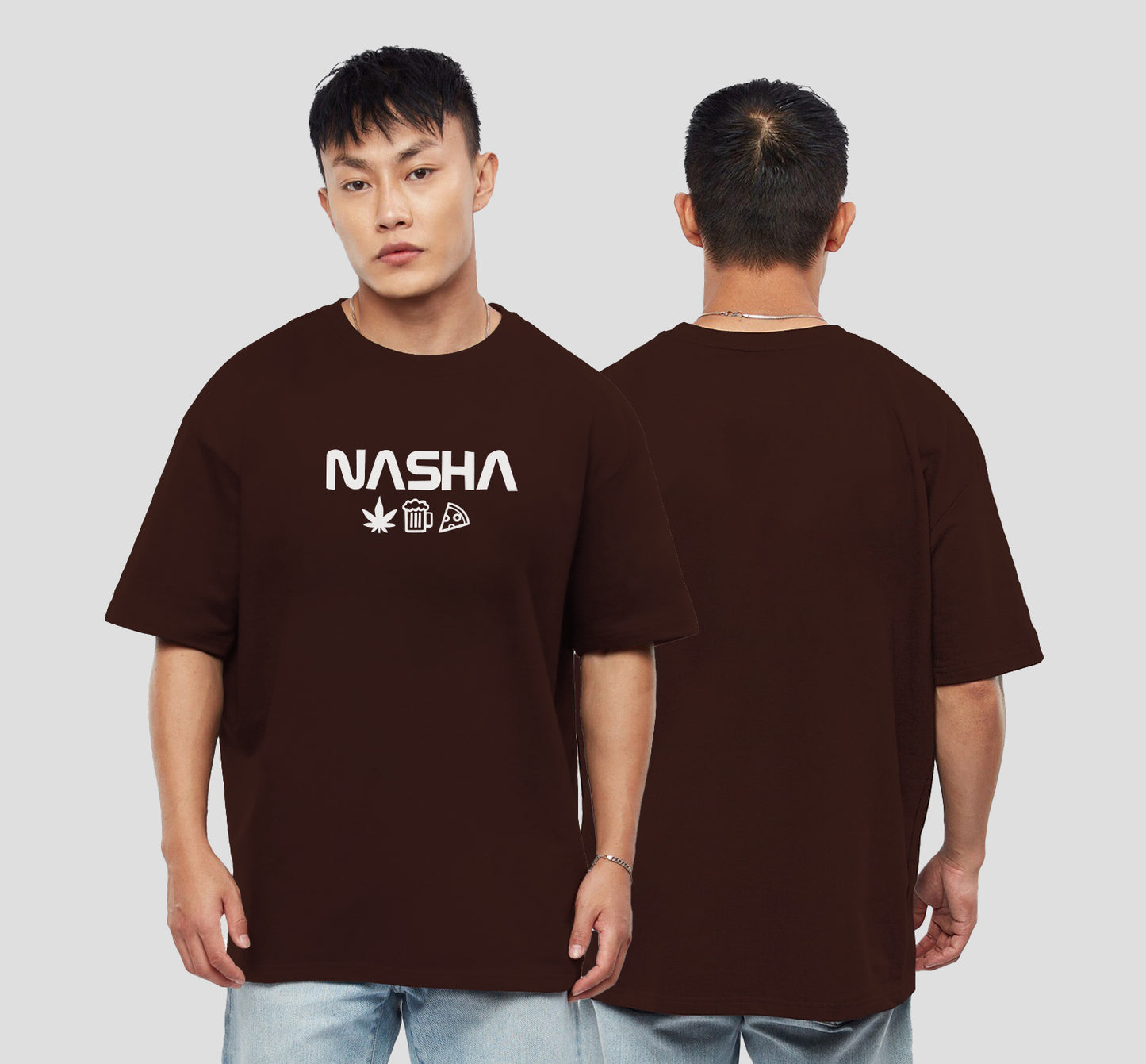 Printed Oversized Cotton T-Shirt for Men – Casual & Stylish