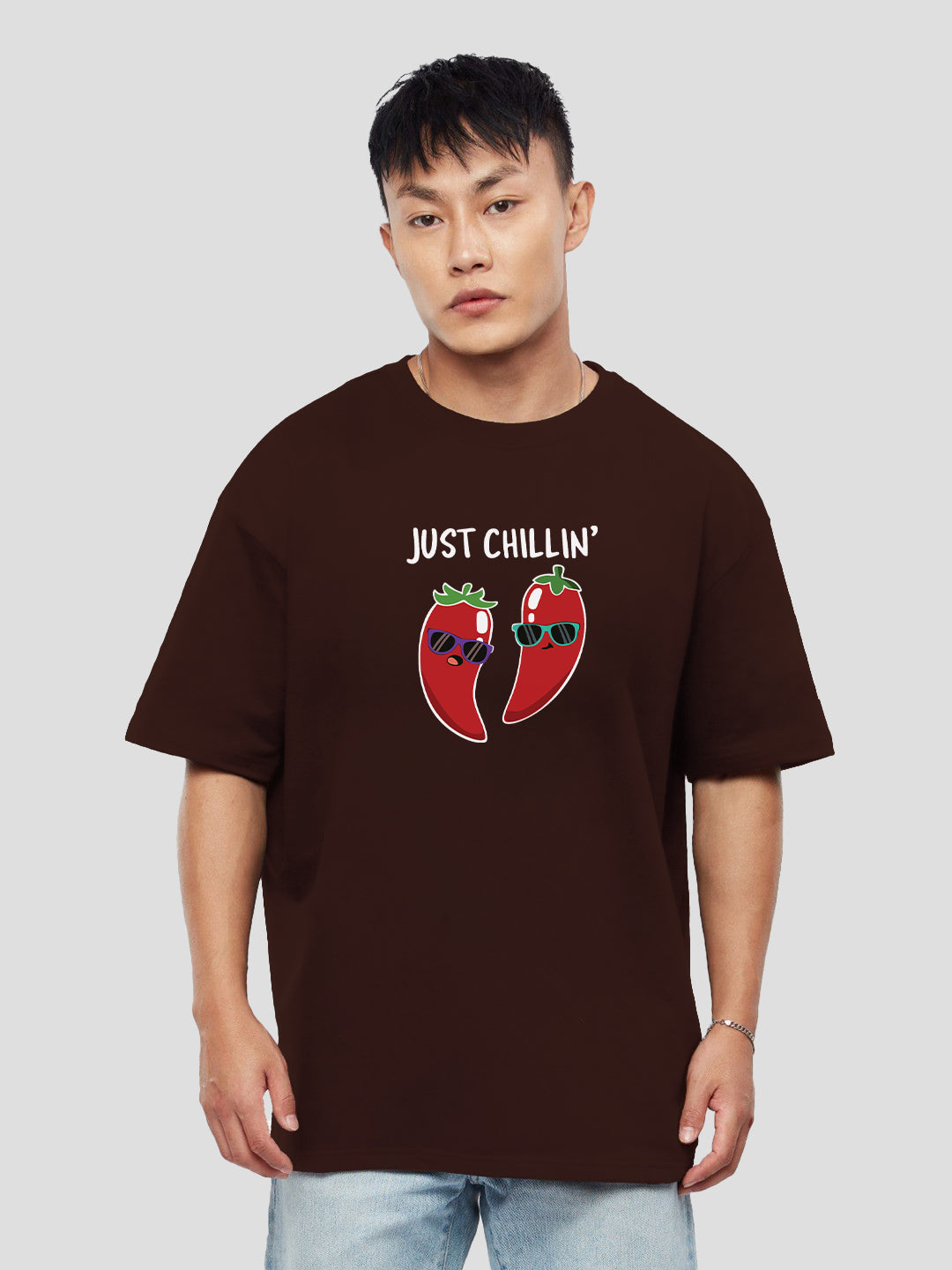 Printed Oversized Cotton T-Shirt for Men – Casual & Stylish