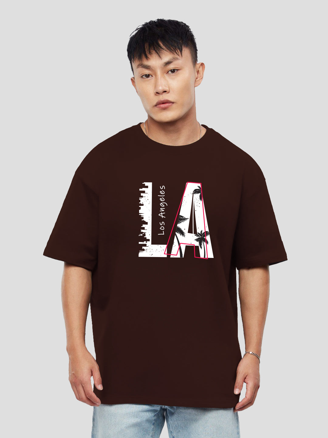 Printed Oversized Cotton T-Shirt for Men – Casual & Stylish