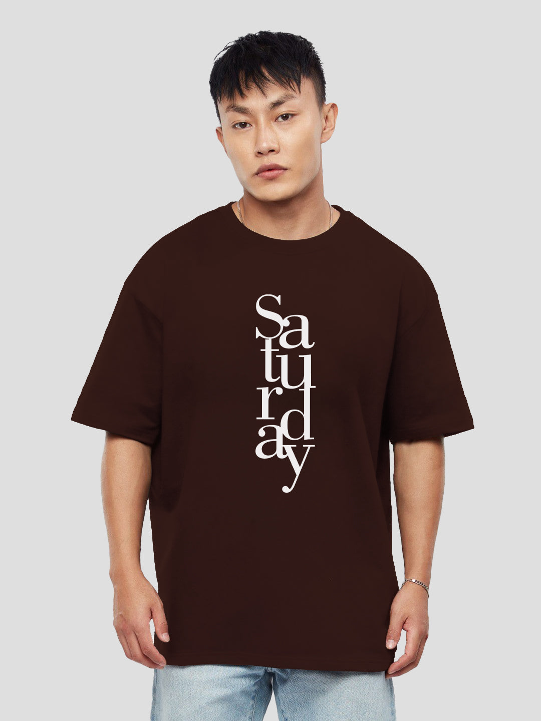 Printed Oversized Cotton T-Shirt for Men – Casual & Stylish