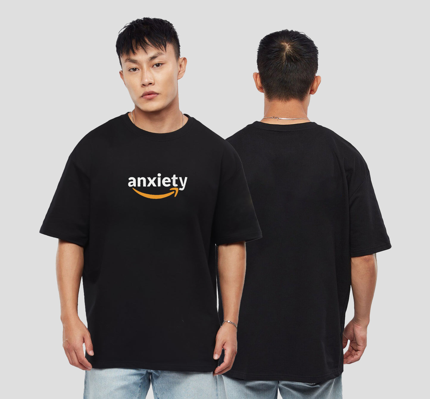 Printed Oversized Cotton T-Shirt for Men – Casual & Stylish