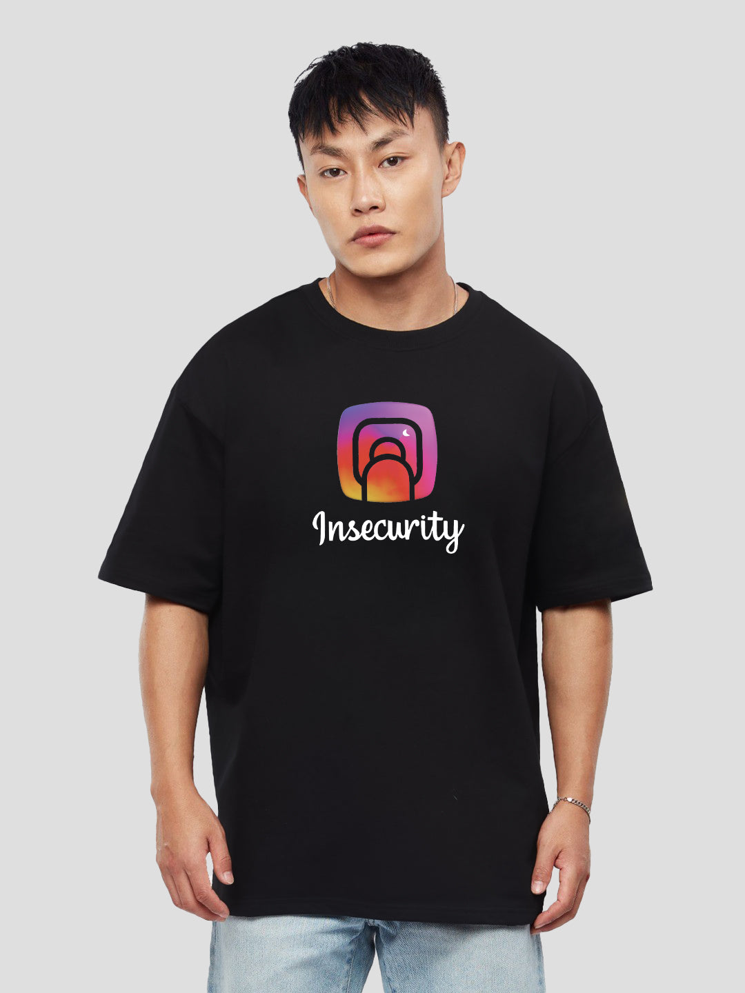 Printed Oversized Cotton T-Shirt for Men – Casual & Stylish