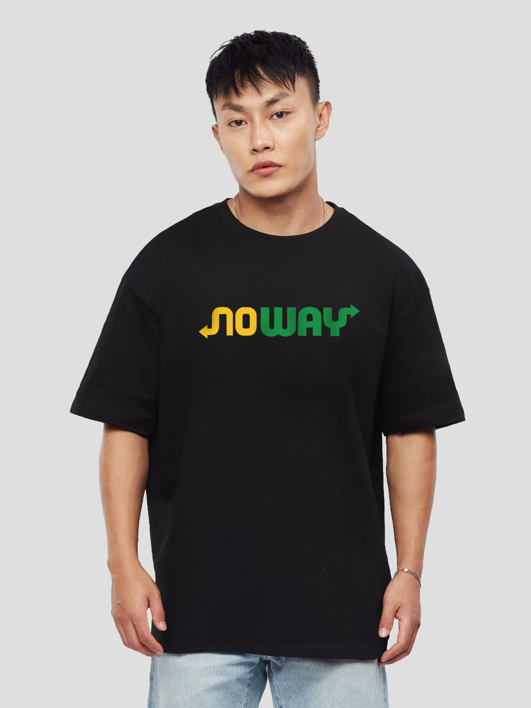 Printed Oversized Cotton T-Shirt for Men – Casual & Stylish