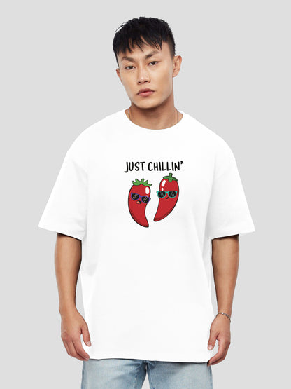 Printed Oversized Cotton T-Shirt for Men – Casual & Stylish