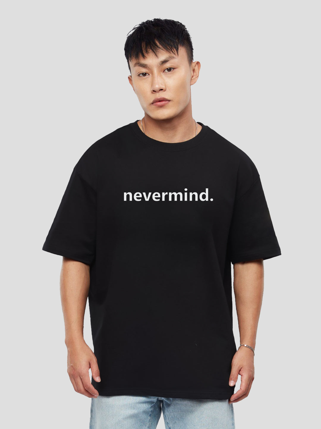 Printed Oversized Cotton T-Shirt for Men – Casual & Stylish