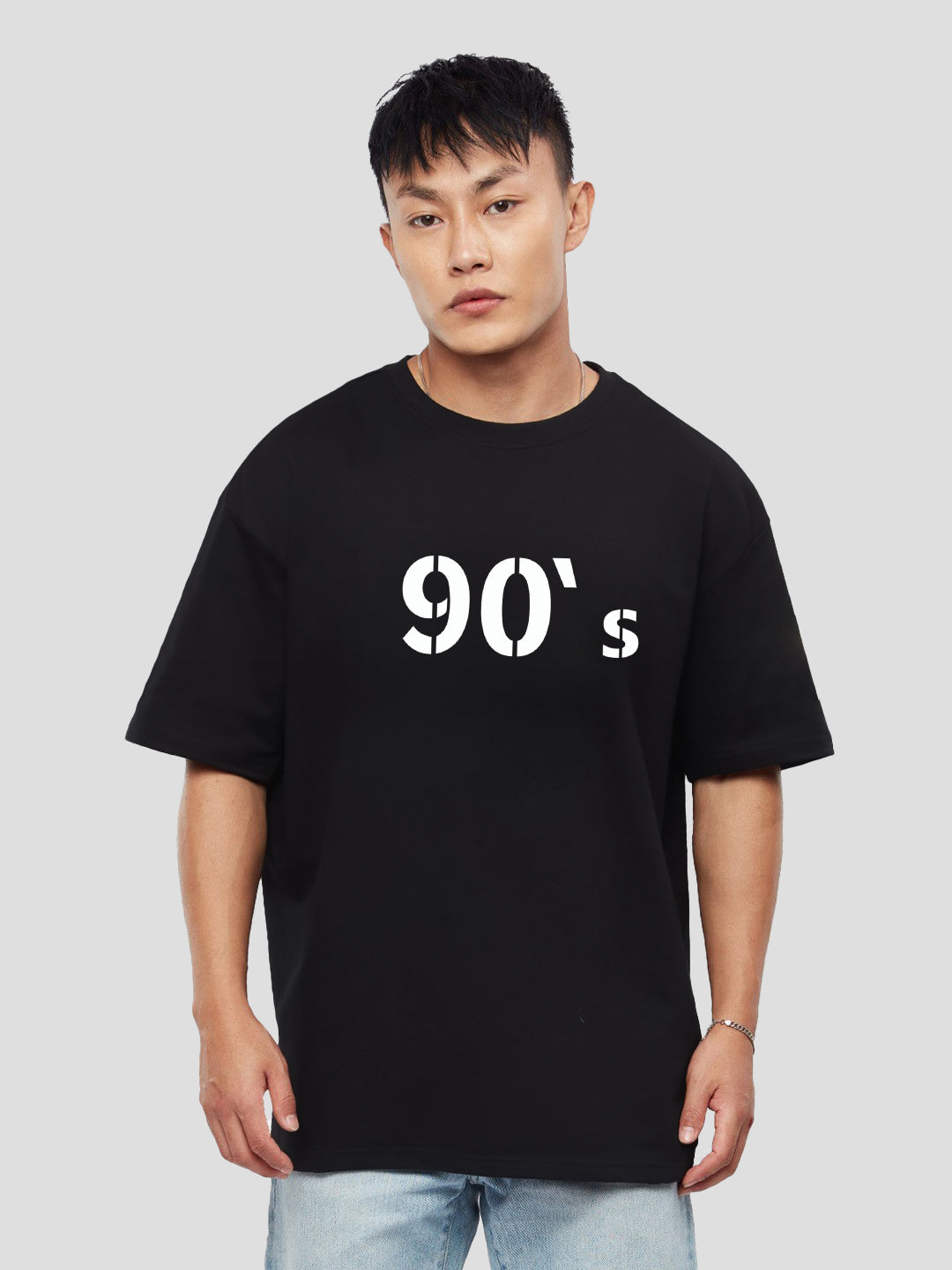Printed Oversized Cotton T-Shirt for Men – Casual & Stylish