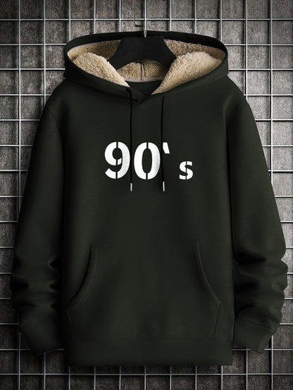 Printed Hoodie for Men – Warm & Stylish Sweatshirt