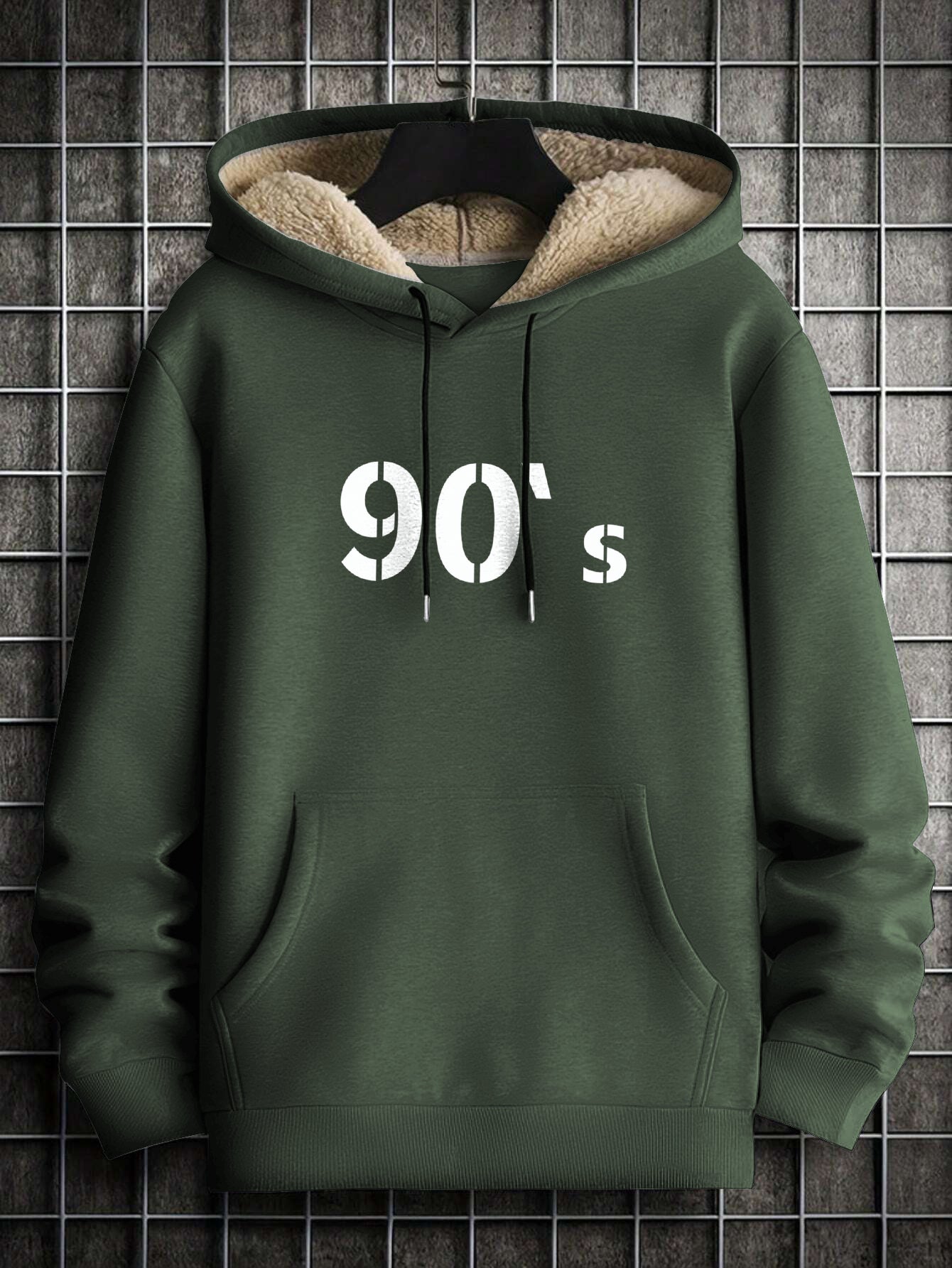 Printed Hoodie for Men – Warm & Stylish Sweatshirt