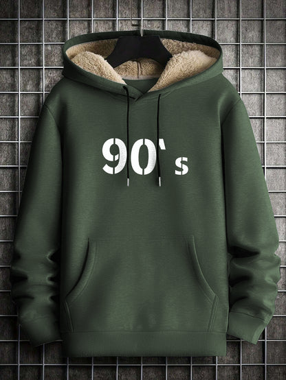 Printed Hoodie for Men – Warm & Stylish Sweatshirt