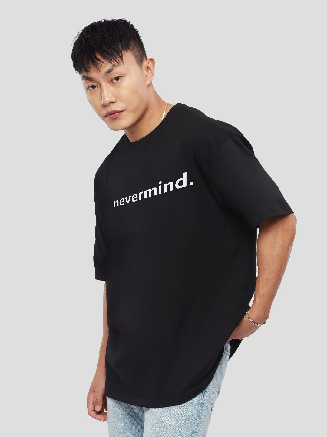 Printed Oversized Cotton T-Shirt for Men – Casual & Stylish