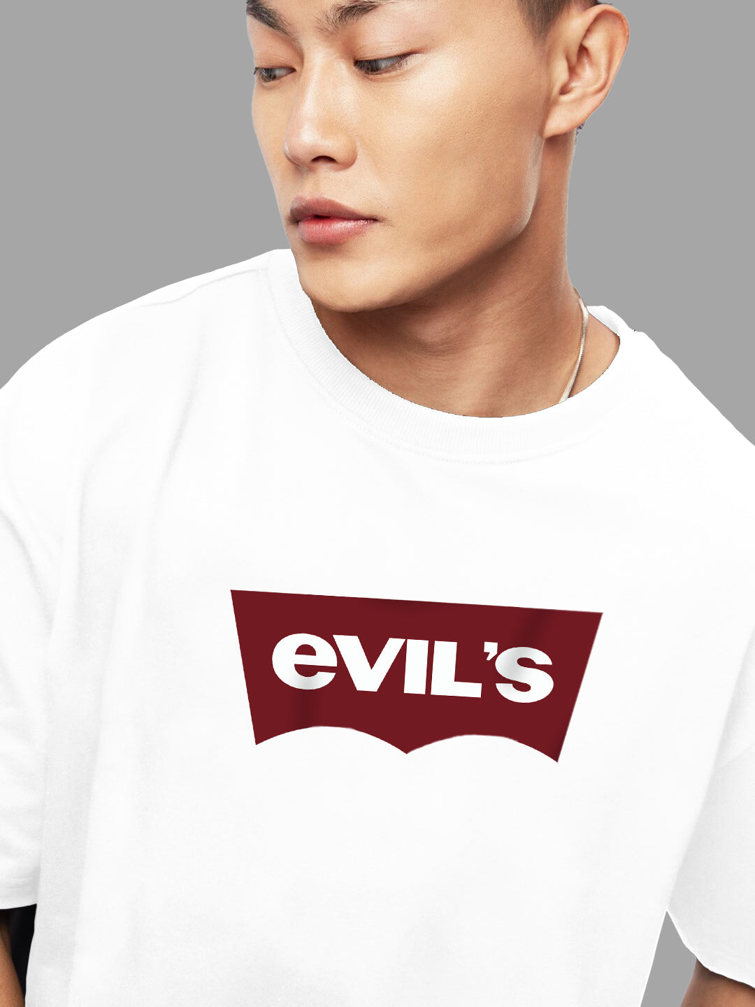 Printed Oversized Cotton T-Shirt for Men – Casual & Stylish