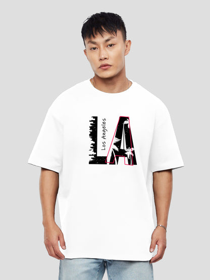 Printed Oversized Cotton T-Shirt for Men – Casual & Stylish